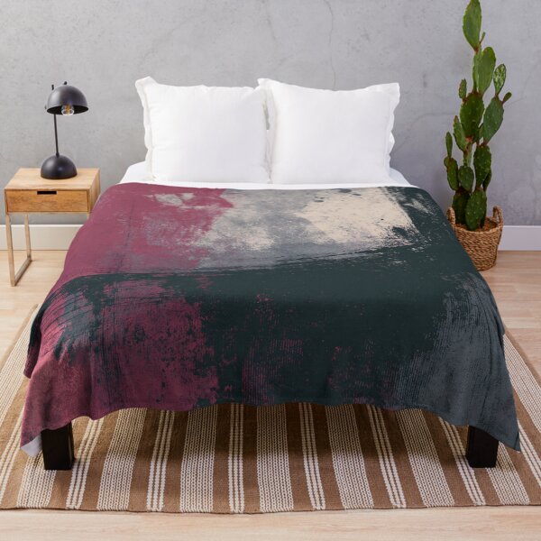 Item preview, Intense Dark Red Black Abstract Layers - Textured Red Palette No.22 designed and sold by SlowRegardArt.