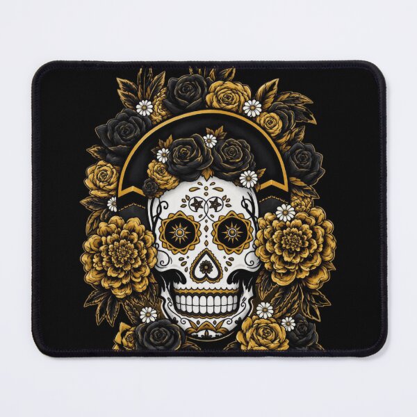 Item preview, Day of the Dead Black and Gold Edition designed and sold by vilvilart.