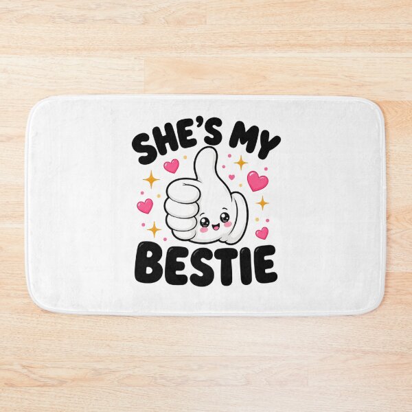 Item preview, She's My Bestie Thumbs Up | Kawaii Matching BFF Aesthetic designed and sold by Dulxoz.