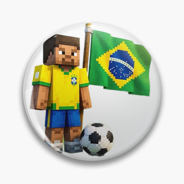 Item preview, Brazilian footballer minecraft style  designed and sold by Black-hall.