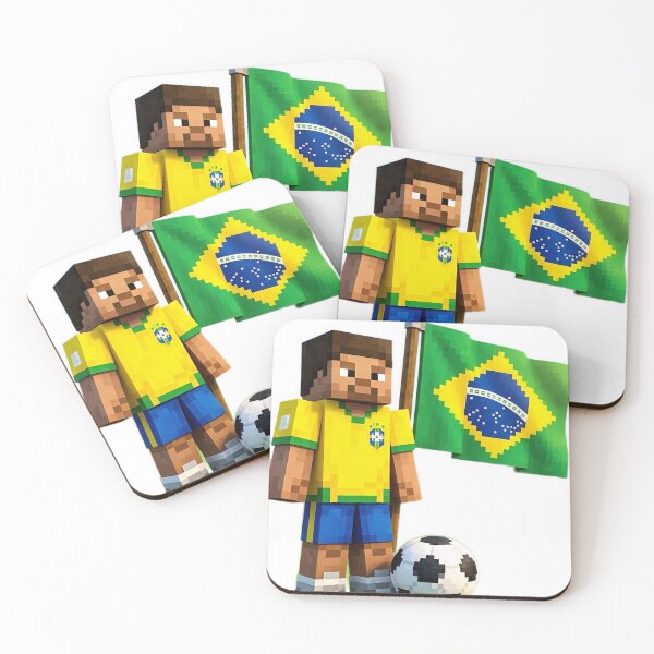 Item preview, Brazilian footballer minecraft style  designed and sold by Black-hall.