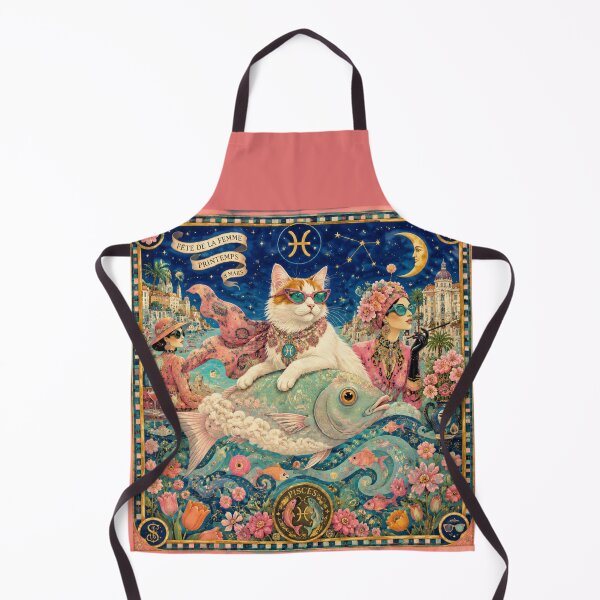 Item preview, The Cat with the Fishes designed and sold by Natalia-Vlad.
