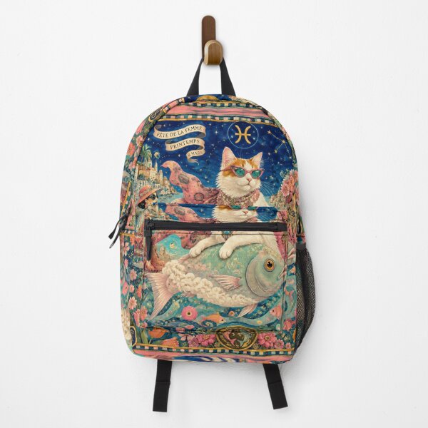 Item preview, The Cat with the Fishes designed and sold by Natalia-Vlad.