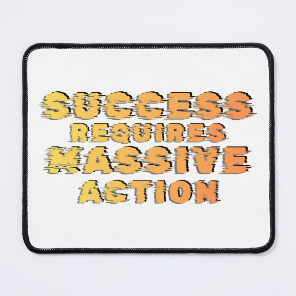 Item preview, SUCCESS requires massive action designed and sold by Positive Mindzet!.