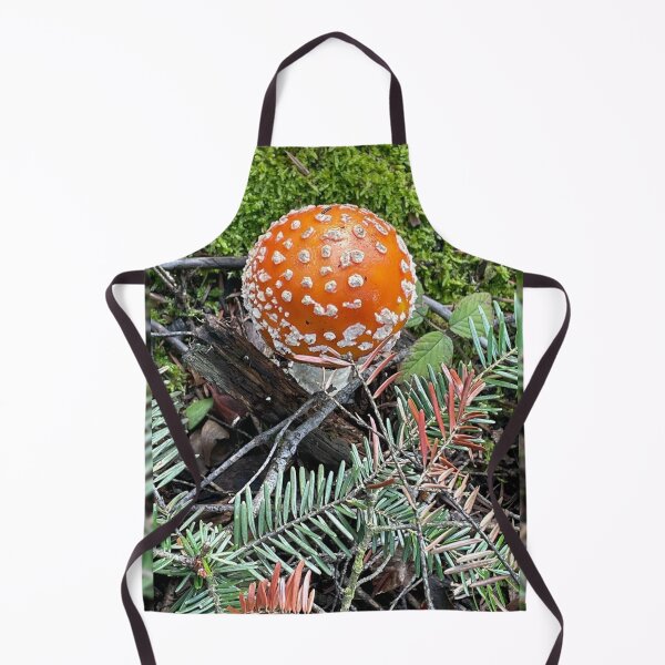 Item preview, Young Fly Agaric Button Mushroom designed and sold by POTOTSKA.