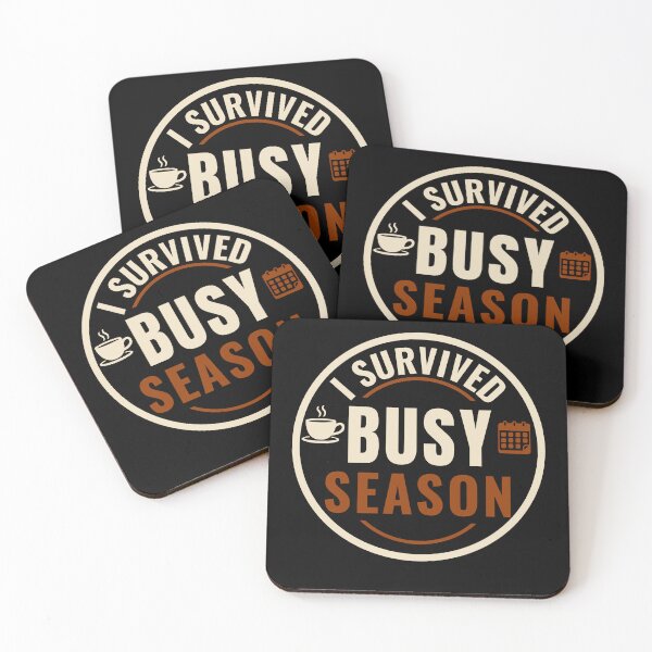 Item preview, I Survived Busy Season | Funny CPA Accountant Humor Design designed and sold by FCA SIR MERCH .