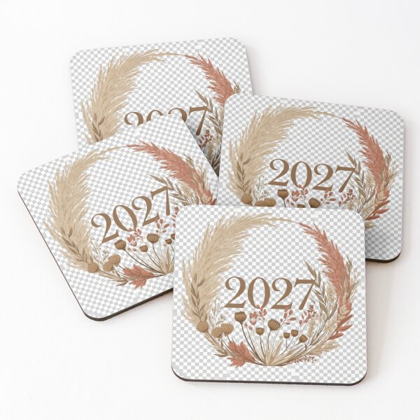 Item preview, 2027 Autumn Boho Wreath | Pampas Grass New Year Design designed and sold by GalleryPeak.