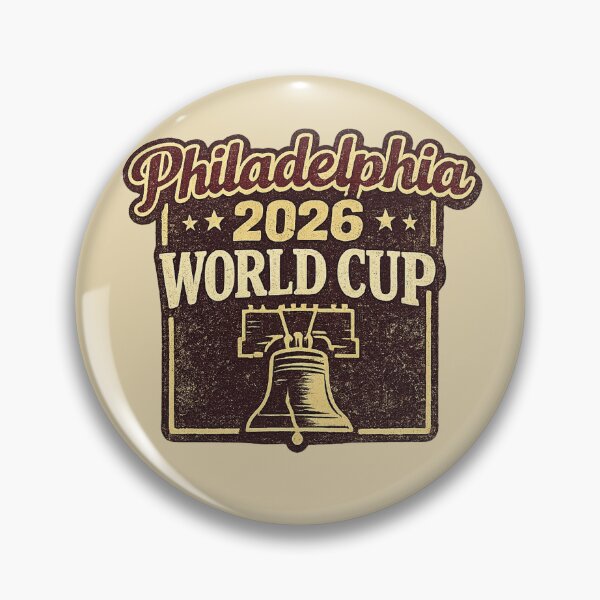 Item preview, Philadelphia 2026 World Cup – Liberty Bell Retro Vintage Soccer Fan T-Shirt designed and sold by ArthUpscale.