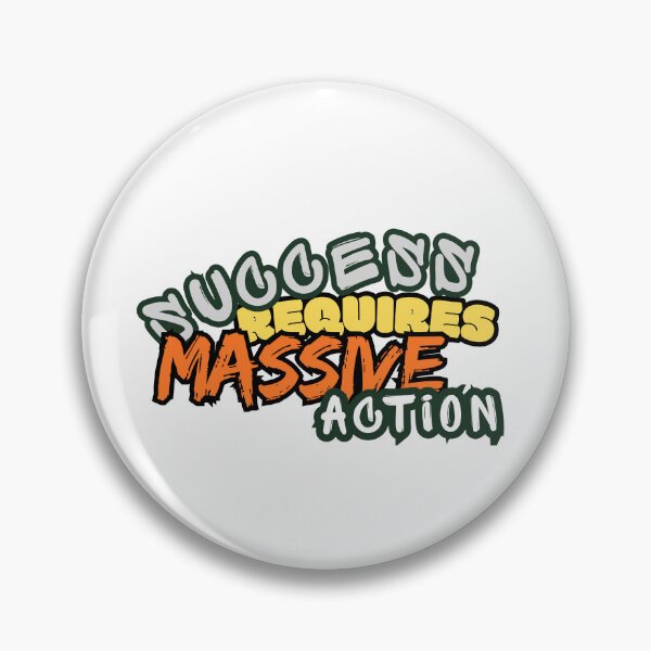 Item preview, Success requires massive action designed and sold by Positive Mindzet!.