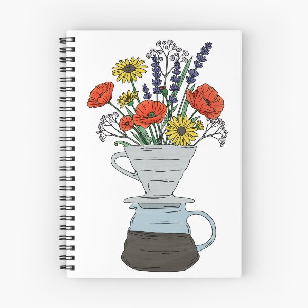 Item preview, V60 Pour Over Coffee Wildflowers Bouquet designed and sold by kevkeckhikes.