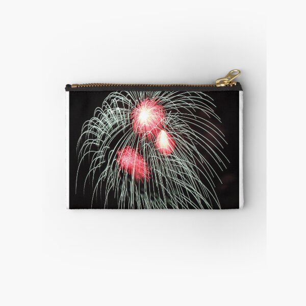 Item preview, Fireworks Burst Over Dark Sky, Long Exposure Celebration Night Display designed and sold by Nmallia.