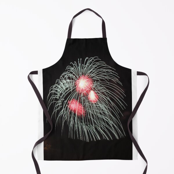 Item preview, Fireworks Burst Over Dark Sky, Long Exposure Celebration Night Display designed and sold by Nmallia.