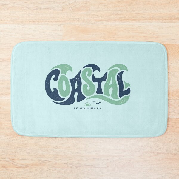 Item preview, Coastal – Groovy Coastal Word Design designed and sold by Sea Gem.
