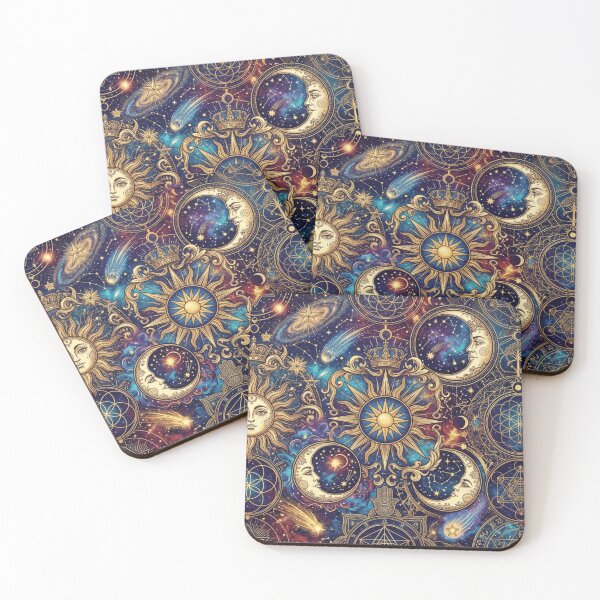 Item preview, Mystical Sun And Moon Pattern designed and sold by Imaginarium of Chaos falcon88 .