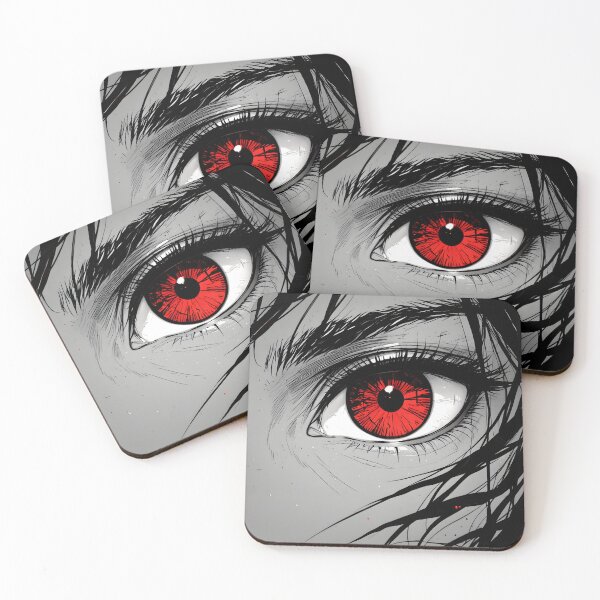 Item preview, Crimson Gaze - Anime Eye Illustration designed and sold by tommysworks.