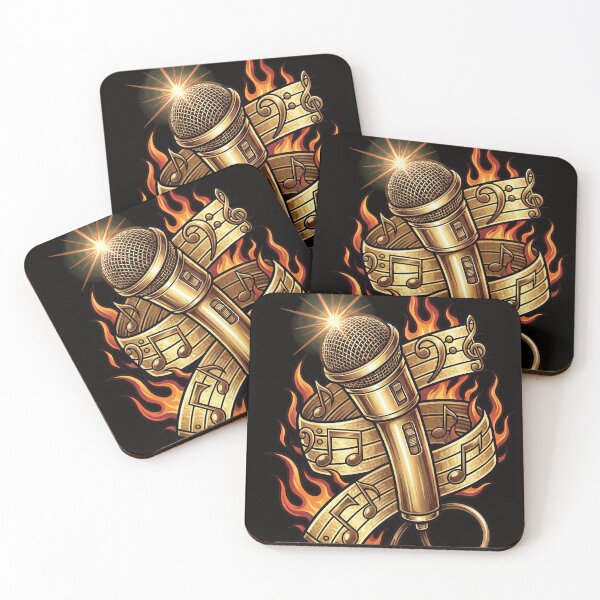 Item preview, Microphone on Fire designed and sold by GothTees.
