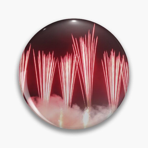 Item preview, Fireworks Burst Over Dark Sky, Long Exposure Celebration Night Display designed and sold by Nmallia.