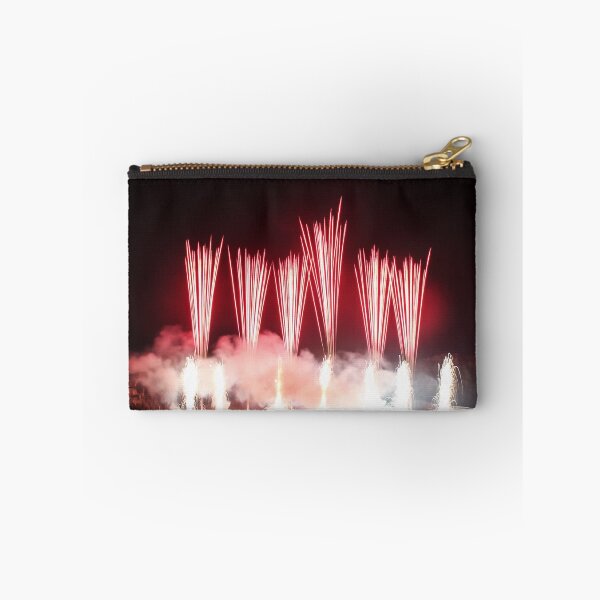 Item preview, Fireworks Burst Over Dark Sky, Long Exposure Celebration Night Display designed and sold by Nmallia.