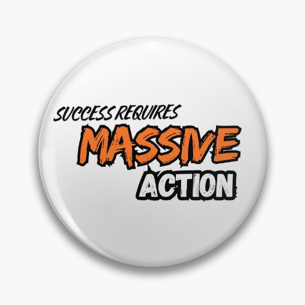 Item preview, Success requires massive action designed and sold by Positive Mindzet!.