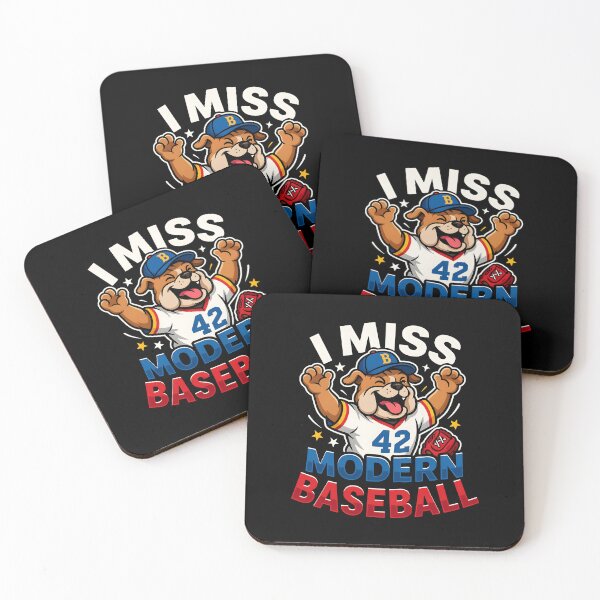 Item preview, I Miss Modern Baseball Funny Dog Meme for Baseball Fans designed and sold by Redgiant87x.