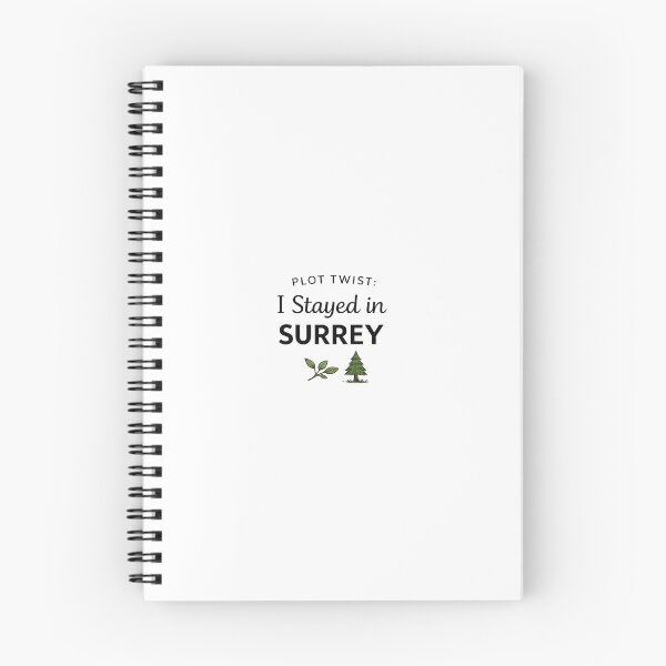 Item preview, Plot Twist: I Stayed In Surrey designed and sold by ThatSurreyLife.