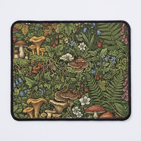 Item preview, Vintage Botanical Forest Pattern designed and sold by Imaginarium of Chaos falcon88 .
