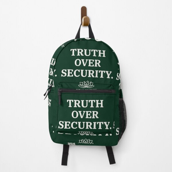 Item preview, Truth Over Security Minimalist Quote—Soft Stillness.  designed and sold by SitInSilence24.