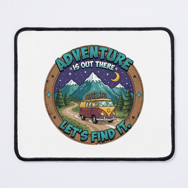 Item preview, Adventure Is Out There Cat Van Art designed and sold by TshirtsOnline-.