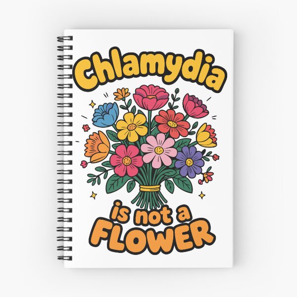 Item preview, Chlamydia is Not a Flower – Funny Health Awareness Floral designed and sold by pixelated_echoes.