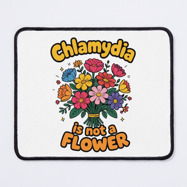 Item preview, Chlamydia is Not a Flower – Funny Health Awareness Floral designed and sold by pixelated_echoes.