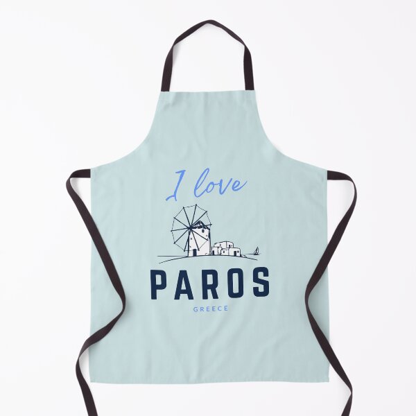 Item preview, I Love Paros Minimalist Greek Island Design No2 designed and sold by angelisart.