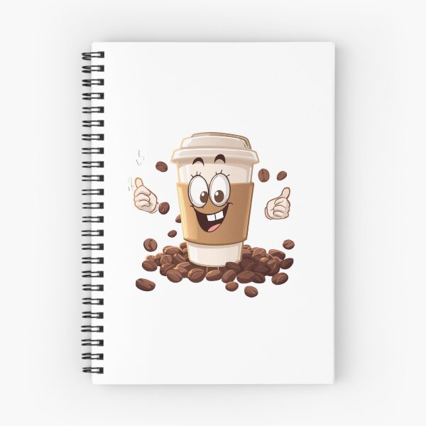 Item preview, Happy Coffee - Kawaii Cute Vibes  designed and sold by madebyjulia7.
