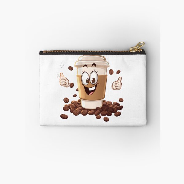 Item preview, Happy Coffee - Kawaii Cute Vibes  designed and sold by madebyjulia7.