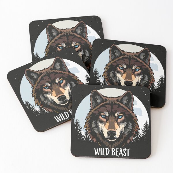 Item preview, Midnight Wolf Spirit designed and sold by Creative Owlet.