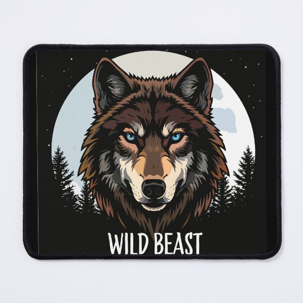 Item preview, Midnight Wolf Spirit designed and sold by Creative Owlet.