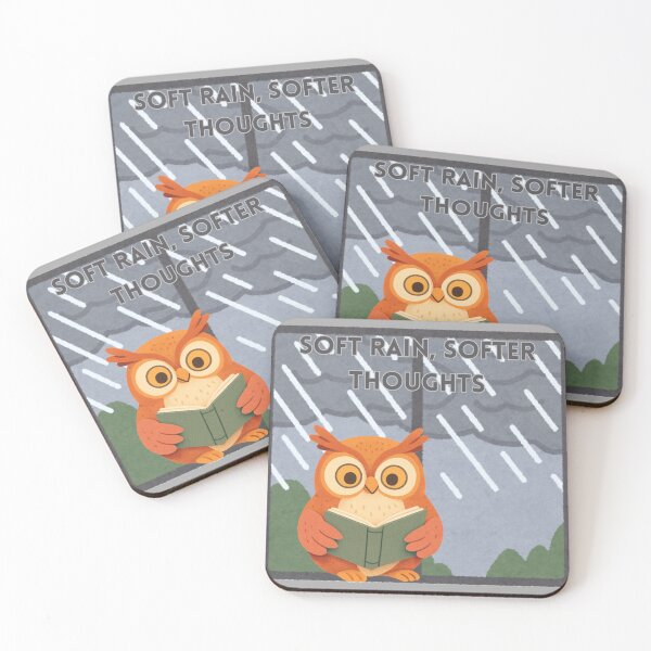 Item preview, Soft rain, softer thoughts designed and sold by creativityisfun.