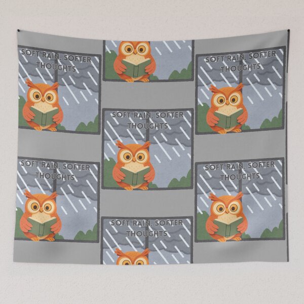 Item preview, Soft rain, softer thoughts designed and sold by creativityisfun.