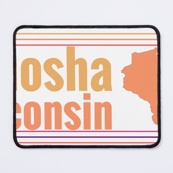 Item preview, Kenosha Wisconsin City Marked On Map designed and sold by TheIconSmith.