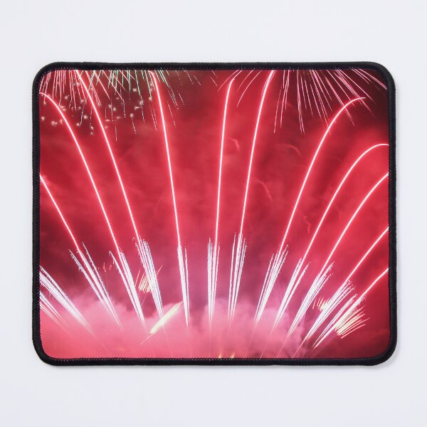 Item preview, Fireworks Burst Over Dark Sky, Long Exposure Celebration Night Display designed and sold by Nmallia.