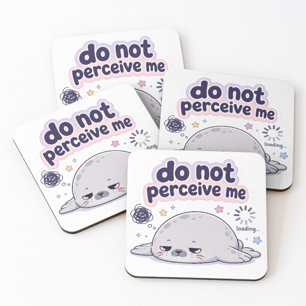 Item preview, Do Not Perceive Me Loading Seal designed and sold by SRY SHOP.
