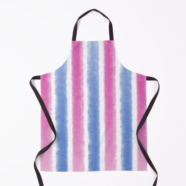 Item preview, Watercolor stripe pattern-Pink and blue  designed and sold by Pattern Pie.