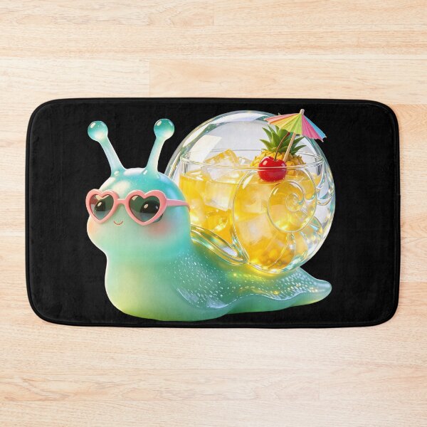 Item preview, Emerald Snail - Tropical Summer Spiral Juice Glass designed and sold by ABYSSLAB.