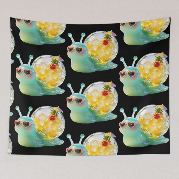 Item preview, Emerald Snail - Tropical Summer Spiral Juice Glass designed and sold by ABYSSLAB.