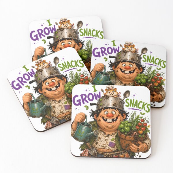 Item preview, I Grow Snacks Funny Gardener designed and sold by SRY DESIGN.