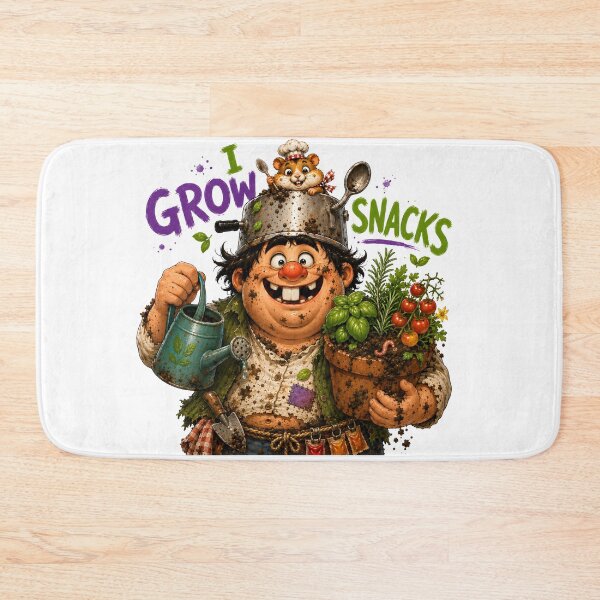 Item preview, I Grow Snacks Funny Gardener designed and sold by SRY SHOP.