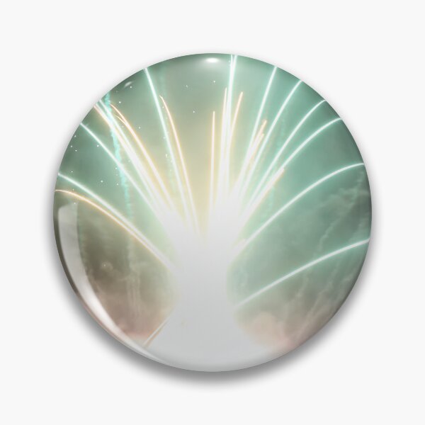 Item preview, Fireworks Burst Over Dark Sky, Long Exposure Celebration Night Display designed and sold by Nmallia.