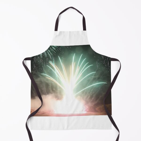 Item preview, Fireworks Burst Over Dark Sky, Long Exposure Celebration Night Display designed and sold by Nmallia.