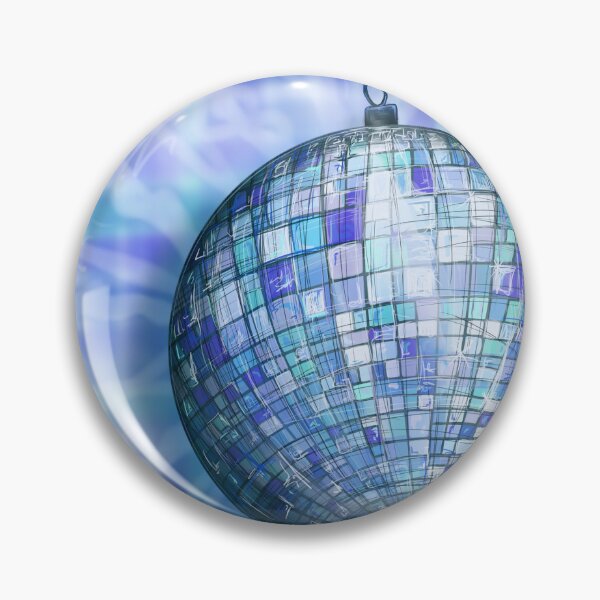 Item preview, Blue Disco Ball designed and sold by DoodlingMissy.