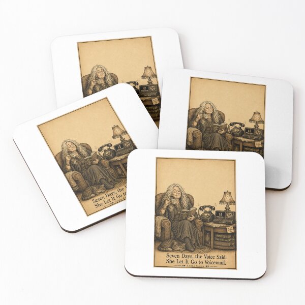 Item preview, Crone Cards — Seven Days, the Voice Said. She Let It Go to Voicemail. designed and sold by Kay Mhor Studio.