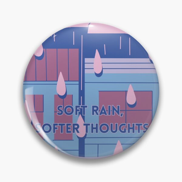 Item preview, Soft rain, softer thoughts designed and sold by creativityisfun.